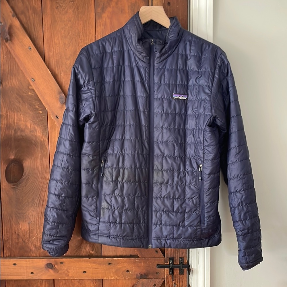 Patagonia Navy Nanopuff Jacket
